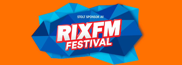 INGO är stolt sponsor av Rix FM Festival