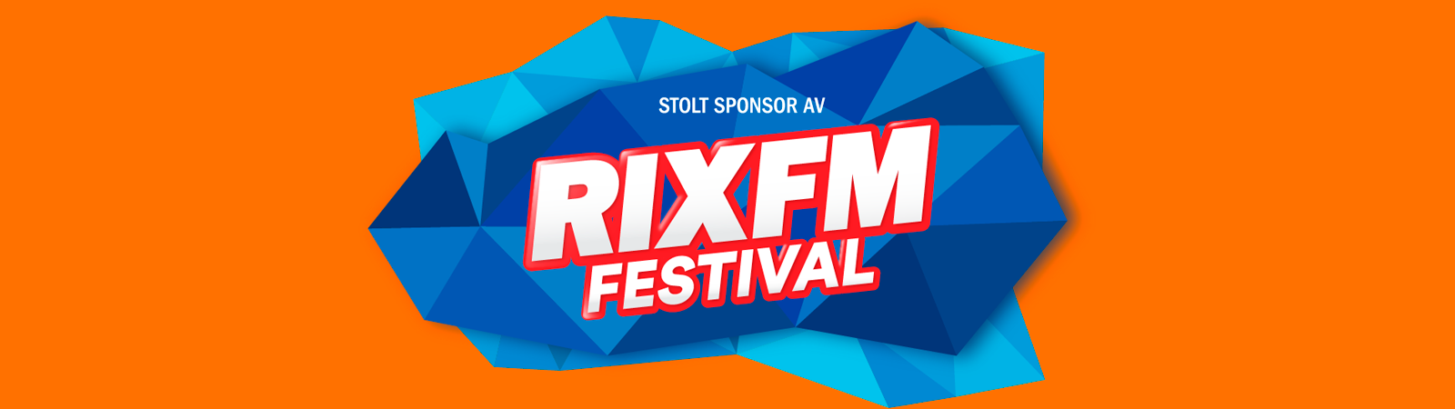 INGO är stolt sponsor av Rix FM festival