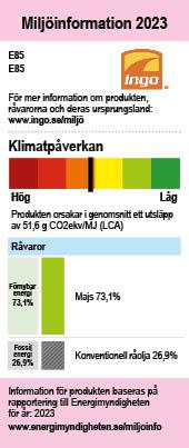 Miljömärke E85